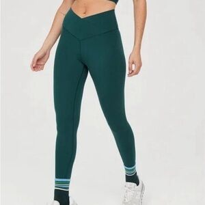 Deep Forest Green OFFLINE By Aerie Real Me High Waisted Crossover Legging
